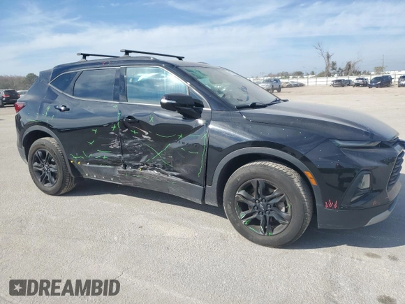 2020 Chevrolet Blazer LT z VIN 3GNKBHRS6LS681503, wystawiony jako Copart lot #42706885 z przebiegiem 86 531 mil mil oraz Nie do naprawy • Non repairable. Historia ofert i sprzedaży dostępna na DreamBid. Obrazek 4.