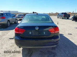 2012 Volkswagen Passat SE with VIN 1VWBH7A32CC047338, listed as a IAAI auction lot 41719936 with 184,255 mi miles. Bid and sale history available at carsss.com. Image 15.