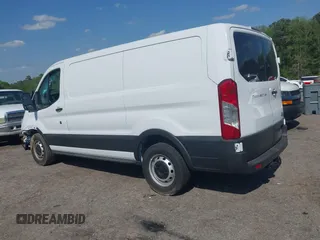 2024 Ford Transit Cargo with VIN 1FTYE1Y80RKB18748, listed as a IAAI auction lot 42069344 with 3,152 mi miles. Bid and sale history available at carsss.com. Image 3.