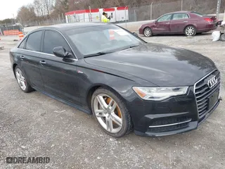 2016 Audi A6 3.0T Premium Plus with VIN WAUFGAFC9GN071253, listed as a IAAI auction lot 41645273 with 106,085 mi miles. Bid and sale history available at carsss.com. Image 1.