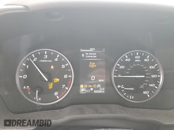 2024 Subaru Impreza Sport with VIN JF1GUAFC4R8240151, listed as a Copart auction lot 76044224 with 6,294 mi miles and Salvage Title. Bid and sale history available at carsss.com. Image 9.