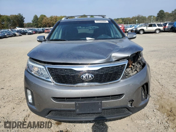2015 Kia Sorento LX with VIN 5XYKT4A67FG635293, listed as a Copart auction lot 77755594 with 190,843 mi miles and Salvage Title. Bid and sale history available at carsss.com. Image 5.