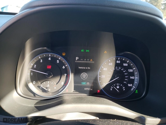 2023 Hyundai Kona SEL with VIN KM8K6CAB1PU955526, listed as a Copart auction lot 44716735 with 44,961 mi miles and Salvage Title. Bid and sale history available at carsss.com. Image 9.
