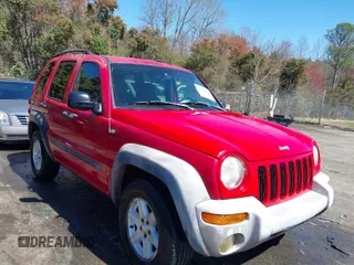 2003 Jeep Liberty Sport with VIN 1J4GL48K53W563110, listed as a IAAI auction lot 41828853 with 120,430 mi miles. Bid and sale history available at carsss.com. Image 1.