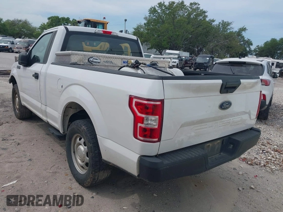2018 Ford F-150 XL with VIN 1FTMF1EB2JKE86171, listed as a IAAI auction lot 41739453 with 119,296 mi miles and . Bid and sale history available at DreamBid. Image 3.