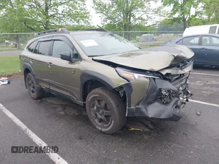 2025 Subaru Outback Wilderness with VIN 4S4BTGUDXS3233676, listed as a IAAI auction lot 42219497 with 2,001 mi miles and . Bid and sale history available at DreamBid. Image 1.