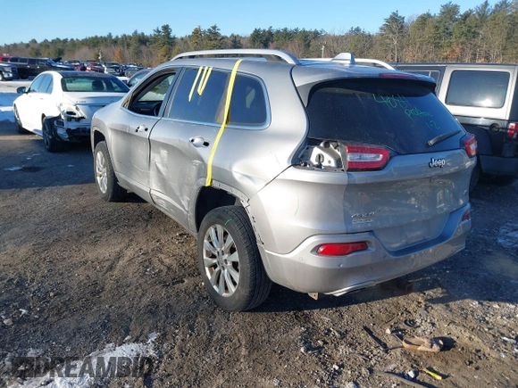 2017 Jeep Cherokee Overland z VIN 1C4PJMJS2HW599477, wystawiony jako IAAI lot #41335748 z przebiegiem 165 330 mil mil oraz . Historia ofert i sprzedaży dostępna na DreamBid. Obrazek 3.