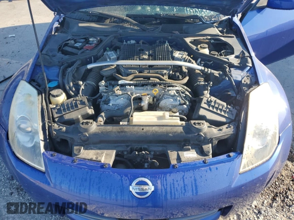 2007 Nissan 350Z with VIN JN1BZ34D27M506173, listed as a Copart auction lot 77497444 with 75,005 mi miles and Non Repairable. Bid and sale history available at DreamBid. Image 11.