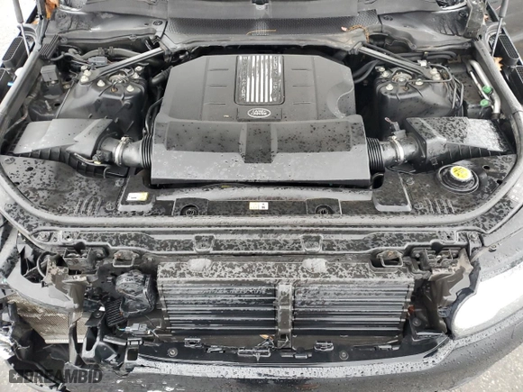 2017 Land Rover Range Rover Sport SE with VIN SALWG2FV1HA162707, listed as a Copart auction lot 83765894 with 120,587 mi miles and Salvage Title. Bid and sale history available at carsss.com. Image 12.