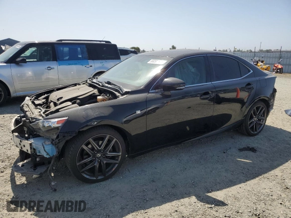 2015 Lexus IS 250 with VIN JTHBF1D20F5079740, listed as a Copart auction lot 58092525 with 145,307 mi miles and Salvage title. Bid and sale history available at DreamBid. Image 1.