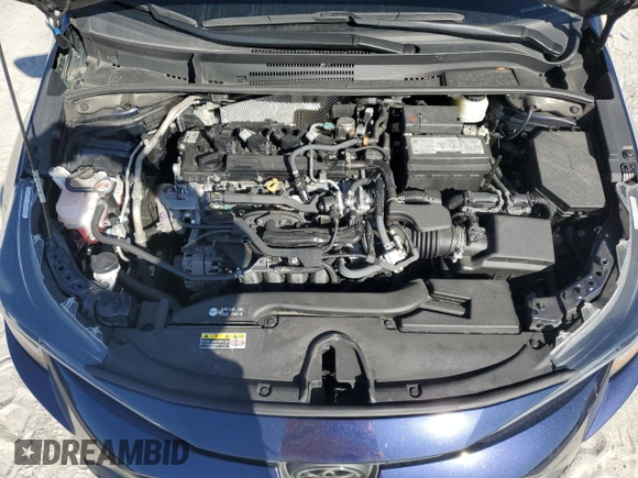 2023 Toyota Corolla LE with VIN 5YFB4MDE7PP044619, listed as a Copart auction lot 88971125 with 59,566 mi miles and Salvage Title. Bid and sale history available at carsss.com. Image 11.