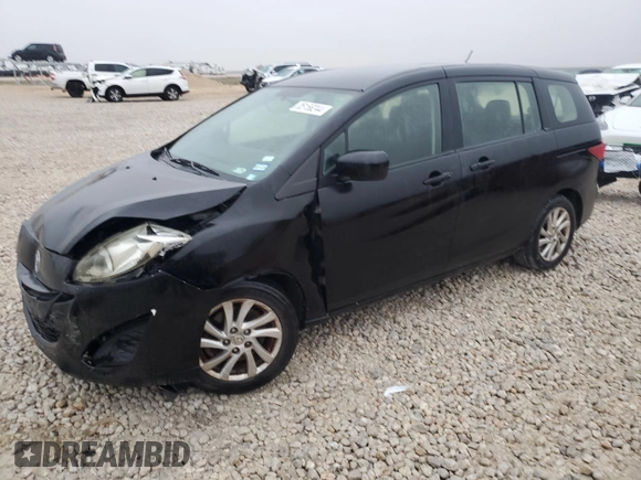2012 Mazda 5 Sport z VIN JM1CW2BL0C0142657, wystawiony jako Copart lot #85156244 z przebiegiem 107 628 mil mil oraz Szkoda całkowita • Salvage title. Historia ofert i sprzedaży dostępna na DreamBid. Obrazek 1.