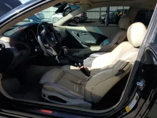 2005 BMW 6 Series 645Ci with VIN WBAEH73455CF95326, listed as a Copart auction lot 78535474 with 221,966 mi miles and Salvage Title. Bid and sale history available at carsss.com. Image 7.