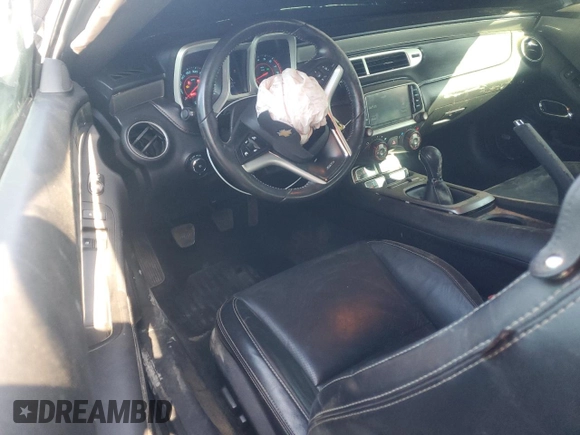 2014 Chevrolet Camaro SS with VIN 2G1FT1EW7E9151539, listed as a Copart auction lot 59553995 with 128,086 mi miles and Salvage title. Bid and sale history available at DreamBid. Image 8.