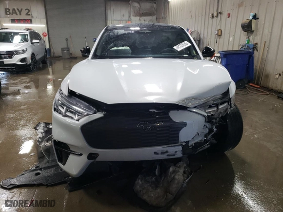 2021 Ford Mustang Mach-E GT with VIN 3FMTK4SE1MME03099, listed as a Copart auction lot 46123535 with 54,066 mi miles and Salvage Title. Bid and sale history available at carsss.com. Image 5.
