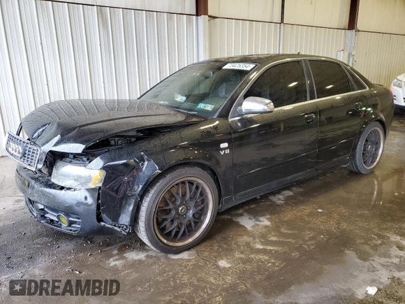2005 Audi S4 z VIN WAUPL68E45A061813, wystawiony jako Copart lot #73425354 z przebiegiem 108 149 mil mil oraz Szkody całkowita. Historia ofert i sprzedaży dostępna na DreamBid. Obrazek 1.