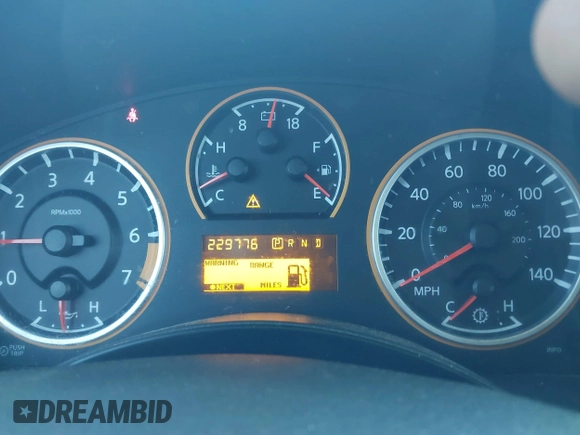 2011 Nissan Titan SV with VIN 1N6BA0ED0BN320293, listed as a IAAI auction lot 41670130 with 229,776 mi miles and . Bid and sale history available at DreamBid. Image 15.