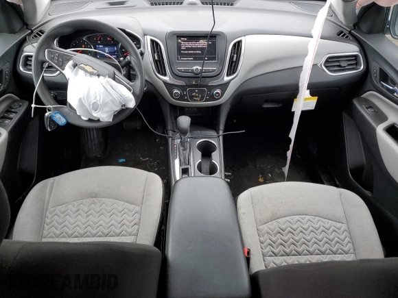 2023 Chevrolet Equinox LS with VIN 3GNAXHEGXPL244473, listed as a Copart auction lot 57528505 with 18,244 mi miles and Non repairable. Bid and sale history available at DreamBid. Image 8.