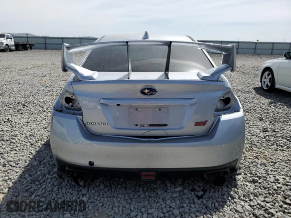 2020 Subaru WRX STI with VIN JF1VA2E6XL9805229, listed as a Copart auction lot 54197225 with Not provided miles and Salvage title. Bid and sale history available at DreamBid. Image 6.
