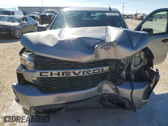 2020 Chevrolet Silverado 1500 Custom with VIN 3GCPWBEF6LG213718, listed as a Copart auction lot 81817404 with 85,969 mi miles and Non Repairable. Bid and sale history available at carsss.com. Image 12.