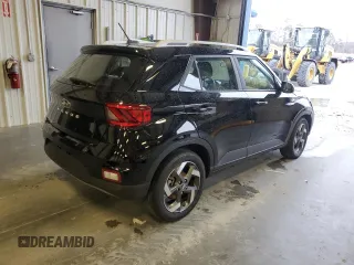 2024 Hyundai Venue SEL with VIN KMHRC8A30RU320524, listed as a Copart auction lot 48223435 with 7,418 mi miles and Salvage title. Bid and sale history available at DreamBid. Image 3.