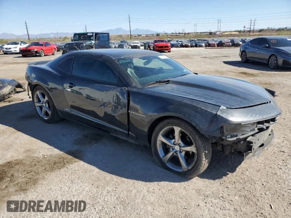 2014 Chevrolet Camaro LT with VIN 2G1FC1E32E9299734, listed as a Copart auction lot 61760415 with 83,691 mi miles and Salvage title. Bid and sale history available at DreamBid. Image 4.