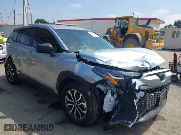 2023 Toyota Corolla Cross Hybrid S with VIN 7MUFBABG1PV014992, listed as a IAAI auction lot 42202656 with 18,913 mi miles and . Bid and sale history available at DreamBid. Image 1.