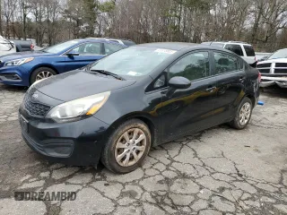 2014 Kia Rio LX with VIN KNADM4A37E6347641, listed as a Copart auction lot 41618805 with 143,921 mi miles and Clean Title. Bid and sale history available at DreamBid. Image 1.