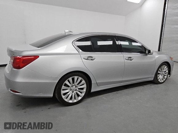 2014 Acura RLX Tech Pkg with VIN JH4KC1F55EC007426, listed as a Copart auction lot 48802745 with 150,140 mi miles and Clean Title. Bid and sale history available at carsss.com. Image 3.