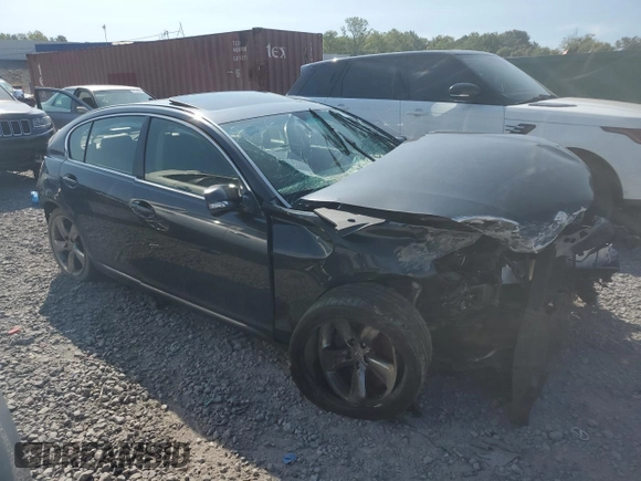 2008 Lexus GS 350 with VIN JTHBE96S780030744, listed as a Copart auction lot 66093134 with 0 mi miles and Salvage Title. Bid and sale history available at carsss.com. Image 4.