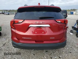2019 GMC Terrain SLE with VIN 3GKALTEV8KL176032, listed as a Copart auction lot 51833195 with 71,626 mi miles and Salvage Title. Bid and sale history available at DreamBid. Image 6.
