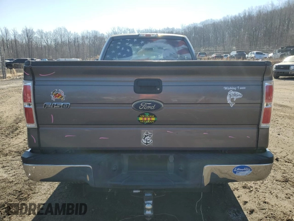 2011 Ford F-150 XL with VIN 1FTMF1CM2BKD08234, listed as a Copart auction lot 48413095 with 144,204 mi miles and Salvage Title. Bid and sale history available at DreamBid. Image 6.
