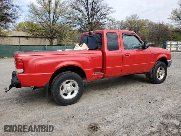 2000 Ford Ranger XL with VIN 1FTZR15VXYTA55671, listed as a Copart auction lot 52717625 with 90,678 mi miles and Clean Title. Bid and sale history available at carsss.com. Image 3.