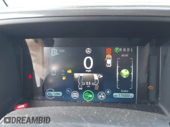 2013 Chevrolet Volt with VIN 1G1RF6E47DU100611, listed as a IAAI auction lot 42138171 with 175,000 mi miles and . Bid and sale history available at carsss.com. Image 13.