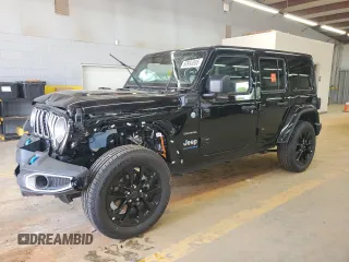 2024 Jeep Wrangler Sahara с VIN 1C4RJXP67RW292134, выставлен на аукционе Copart как лот 60993555 с пробегом Не указан миль и Чистый • Clean title. История ставок и продаж доступна на DreamBid. Изображение 1.