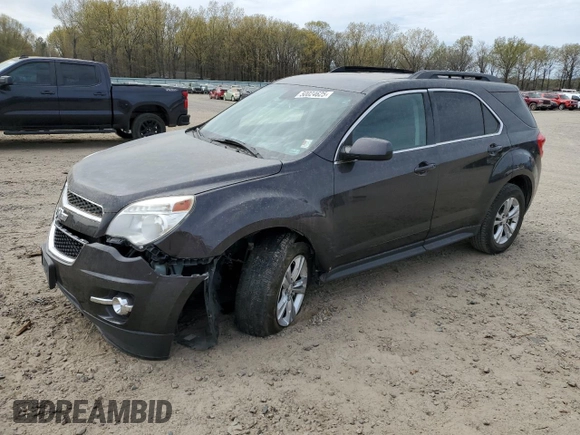 2015 Chevrolet Equinox LT with VIN 2GNALCEK0F6387843, listed as a Copart auction lot 50024625 with 185,069 mi miles and Salvage Title. Bid and sale history available at carsss.com. Image 1.