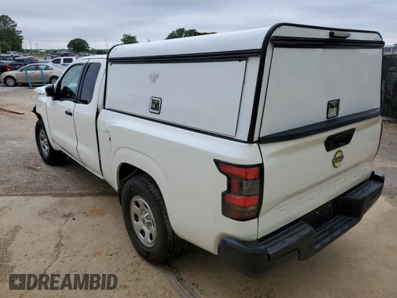 2022 Nissan Frontier S with VIN 1N6ED1CL7NN676149, listed as a Copart auction lot 53841345 with 82,500 mi miles and Clean title. Bid and sale history available at DreamBid. Image 2.