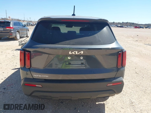 2023 Kia Sorento LX with VIN 5XYRG4LC9PG202159, listed as a IAAI auction lot 41757823 with 27,270 mi miles. Bid and sale history available at carsss.com. Image 16.