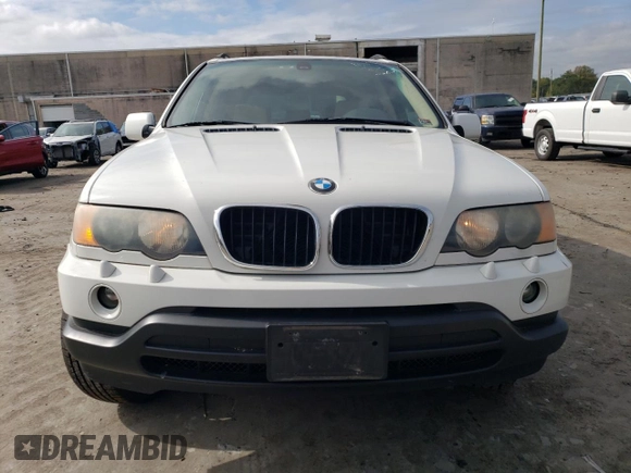 2002 BMW X5 3.0i with VIN 5UXFA53542LP38055, listed as a Copart auction lot 71703614 with 143,077 mi miles and Salvage Title. Bid and sale history available at carsss.com. Image 5.