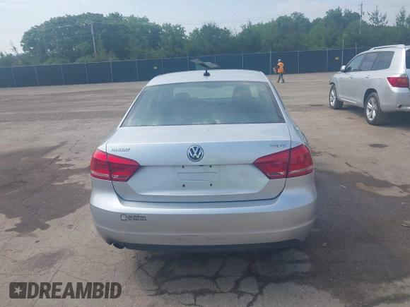 2014 Volkswagen Passat SE with VIN 1VWBT7A37EC039074, listed as a IAAI auction lot 42439583 with 109,654 mi miles and . Bid and sale history available at DreamBid. Image 17.