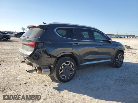 2022 Hyundai Santa Fe Limited with VIN 5NMS44AL4NH427749, listed as a Copart auction lot 85361364 with 45,820 mi miles and Salvage Title. Bid and sale history available at carsss.com. Image 3.