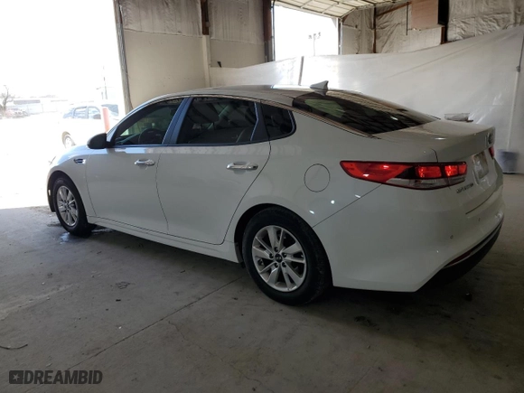 2018 Kia Optima LX with VIN 5XXGT4L37JG236065, listed as a Copart auction lot 50424515 with 75,747 mi miles and Salvage Title. Bid and sale history available at carsss.com. Image 2.