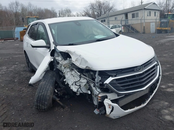 2020 Chevrolet Equinox LT with VIN 3GNAXUEV0LL191896, listed as a IAAI auction lot 41941333 with 77,057 mi miles. Bid and sale history available at carsss.com. Image 6.