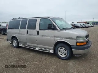 2005 Chevrolet Express Cargo Van YF7 Upfitter with VIN 1GBFG15T251269153, listed as a Copart auction lot 65033594 with 260,886 mi miles and Clean Title. Bid and sale history available at carsss.com. Image 4.