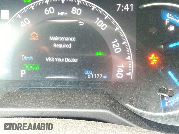 2023 Toyota RAV4 Hybrid LE z VIN 4T3MWRFV4PU090900, wystawiony jako IAAI lot #42299116 z przebiegiem 61 177 mil mil oraz . Historia ofert i sprzedaży dostępna na DreamBid. Obrazek 15.