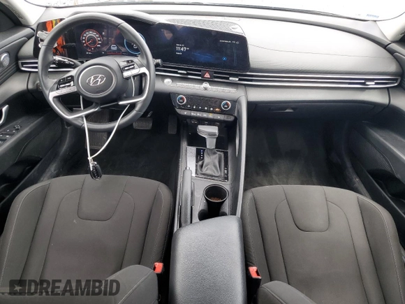 2023 Hyundai Elantra SEL with VIN KMHLM4AG8PU627693, listed as a Copart auction lot 53794015 with 19,657 mi miles and Clean Title. Bid and sale history available at DreamBid. Image 8.