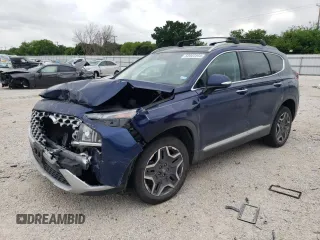 2023 Hyundai Santa Fe Hybrid SEL Premium with VIN 5NMS3DA11PH010660, listed as a Copart auction lot 52047264 with 35,502 mi miles. Bid and sale history available at carsss.com. Image 1.