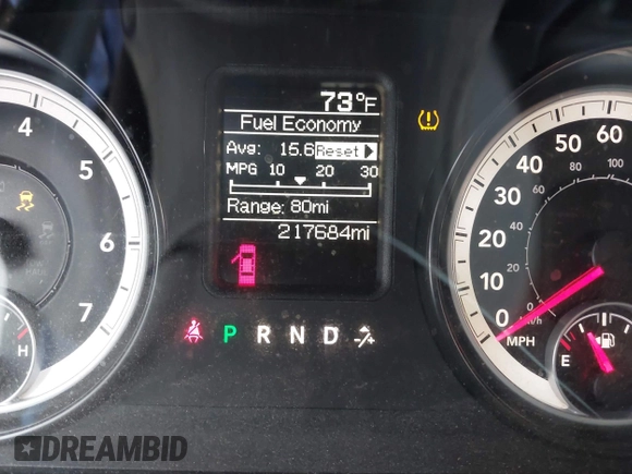 2014 Ram 1500 Tradesman with VIN 1C6RR6FG1ES332987, listed as a IAAI auction lot 41552524 with 217,684 mi miles and . Bid and sale history available at DreamBid. Image 15.