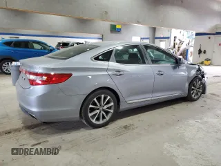 2017 Hyundai Azera with VIN KMHFG4JG1HA572527, listed as a Copart auction lot 42566555 with 78,274 mi miles and Salvage title. Bid and sale history available at DreamBid. Image 3.