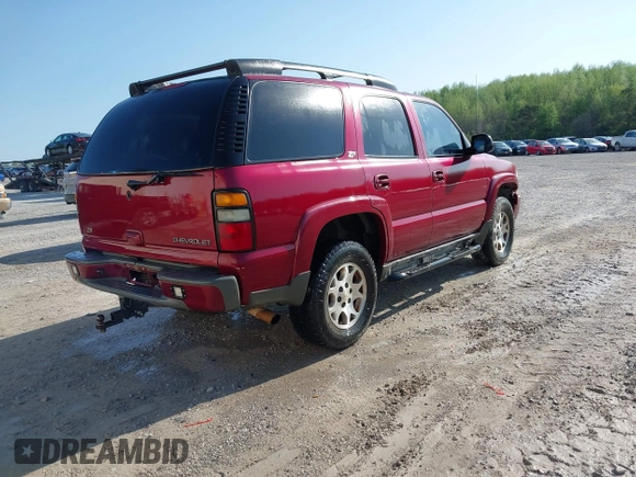 2004 Chevrolet Tahoe Z71 z VIN 1GNEK13T14R275140, wystawiony jako IAAI lot #41986825 z przebiegiem 256 057 mil mil oraz . Historia ofert i sprzedaży dostępna na DreamBid. Obrazek 4.
